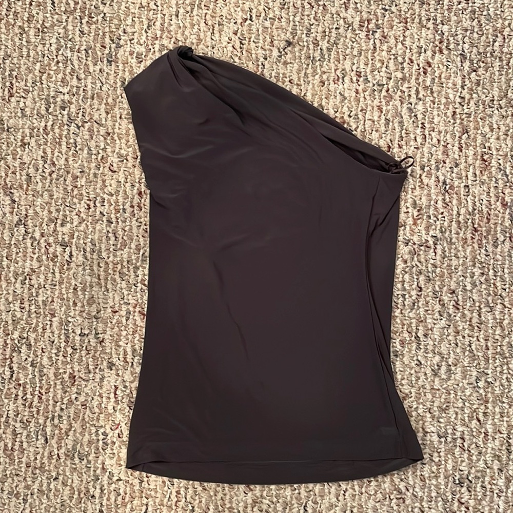 Limited XS one shoulder shirt